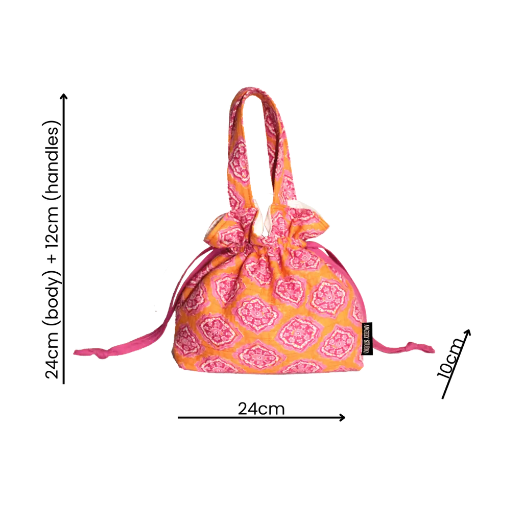 dimension Orange Candy Bag - Angely Studio