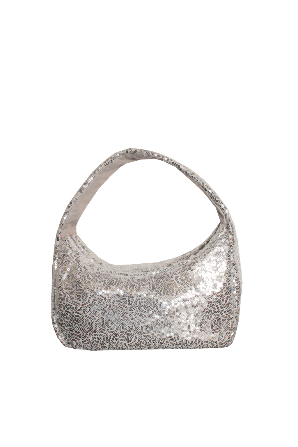 The Moon Bag: Sequin Shoulder Bag – Sparkly Evening & Party Purse with Inside Pockets