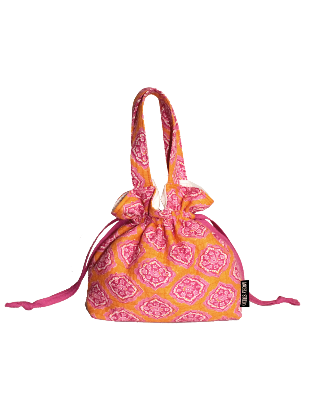 front Orange Candy Bag - Angely Studio