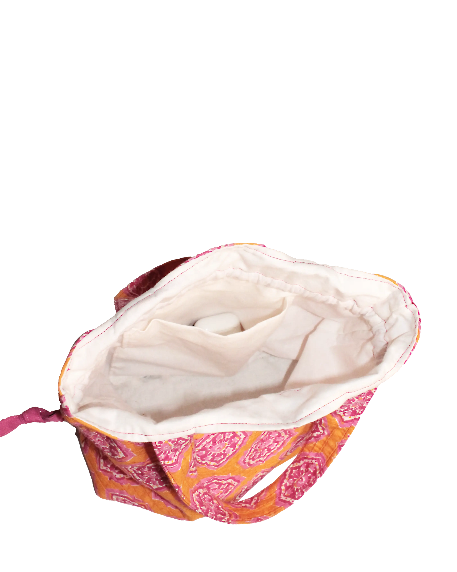 inside Orange Candy Bag - Angely Studio