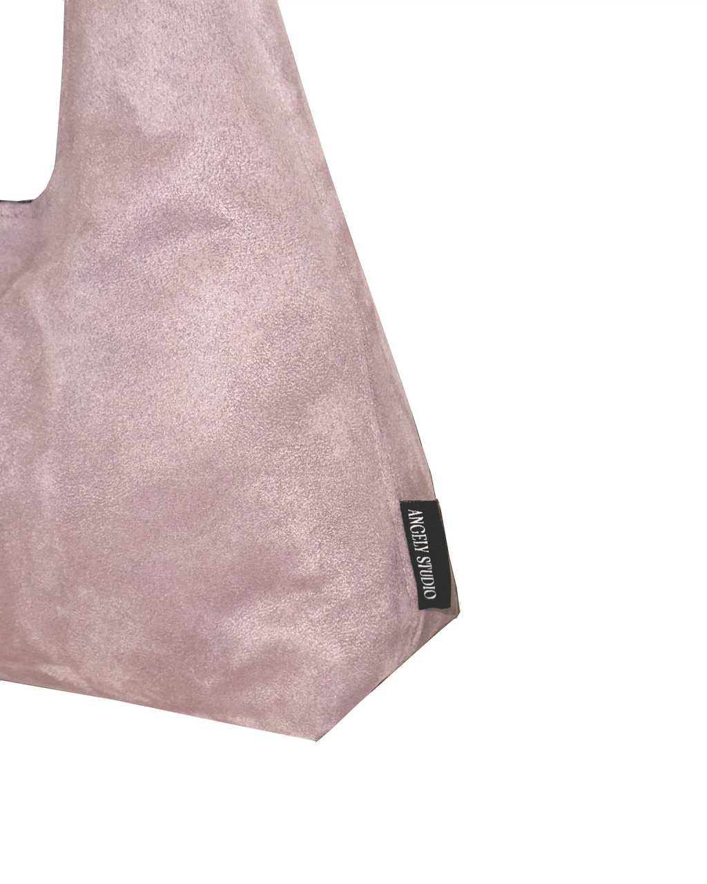 details lavender shoulder bag - Angely Studio