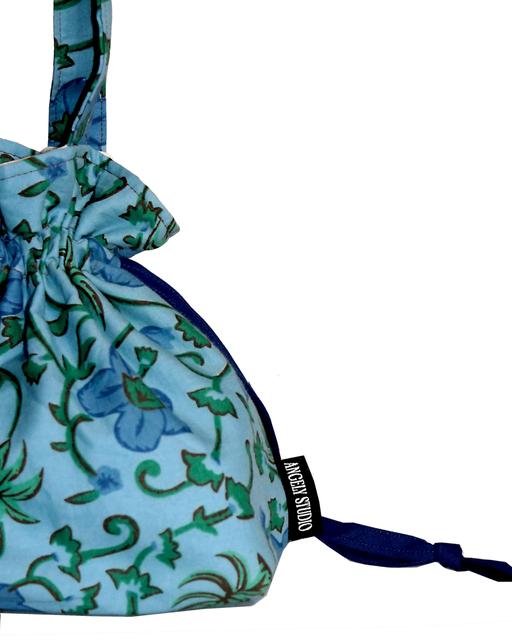 Side Light Blu Candy Bag - Angely Studio